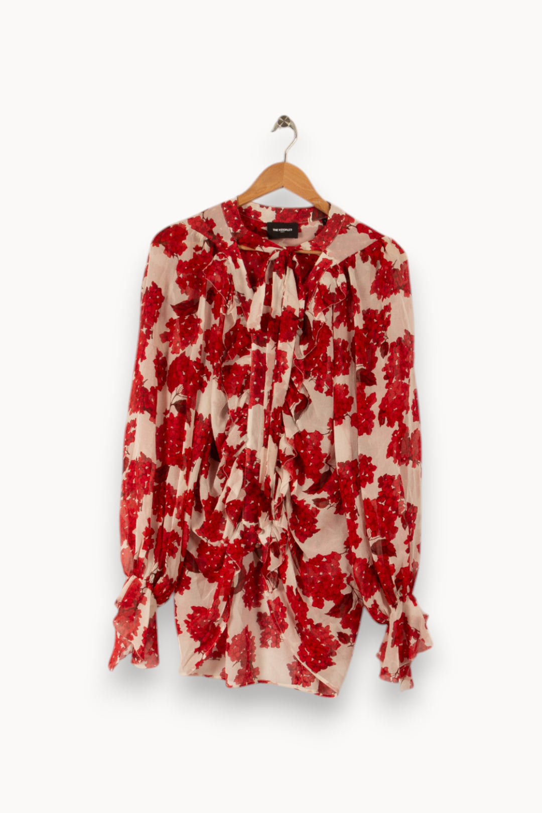 Blouse rouge - Taille S/36 de la marque The Kooples | PARAD26178 - Vendu par Paradigme - Image 1