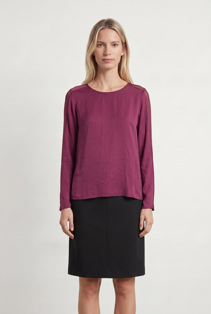 Blouse Rose - Taille XS/34 de la marque La Fée Maraboutée | PARAD26189 - Vendu par Paradigme - Image 1