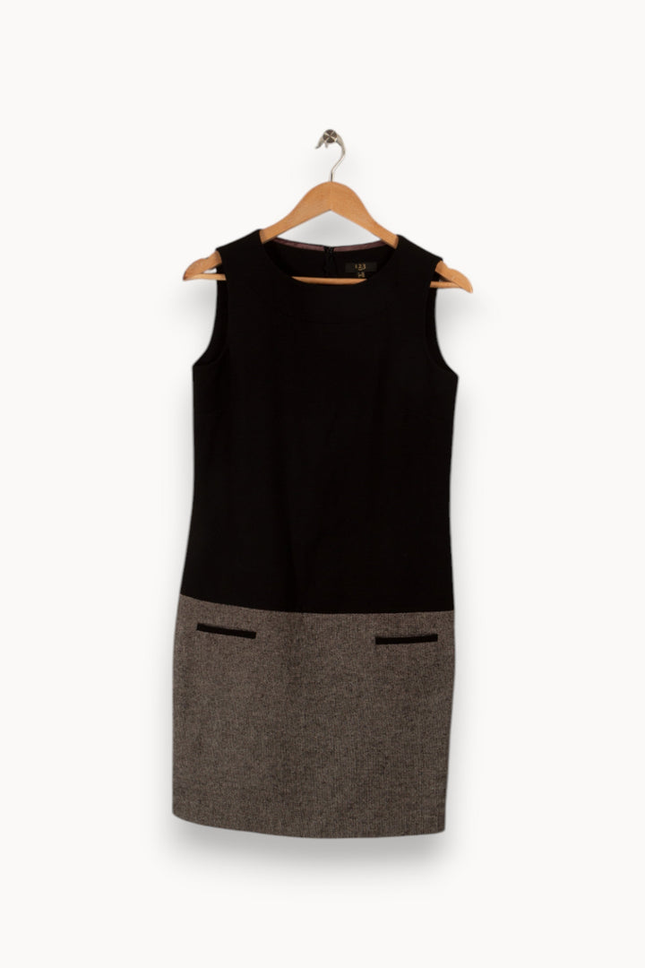 Robe noire et grise - Taille S/36