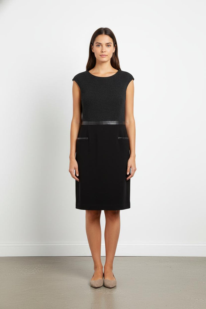Robe grise et noire - Taille XL/42