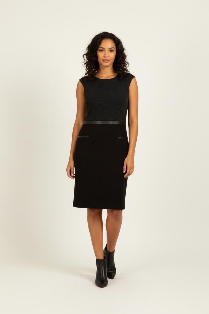 Robe grise et noire - Taille XL/42