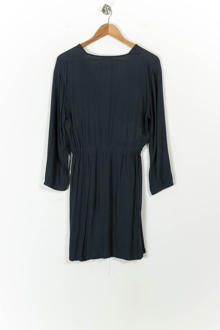Robe Courte Bleue - Taille L/40 de la marque American Vintage | PARAD26222 - Vendu par Paradigme - Image 4