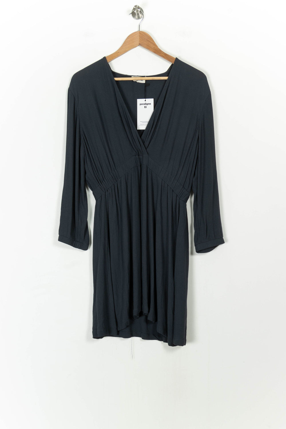 Robe Courte Bleue - Taille L/40 de la marque American Vintage | PARAD26222 - Vendu par Paradigme - Image 2