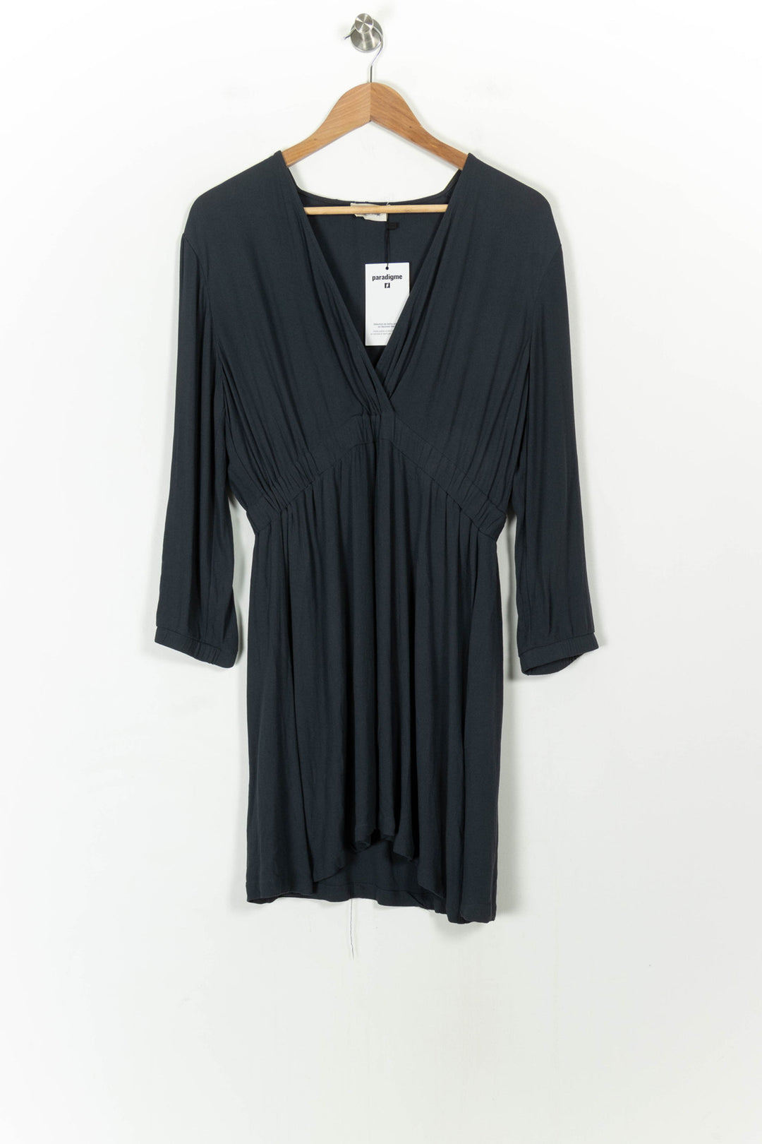 Robe Courte Bleue - Taille L/40 de la marque American Vintage | PARAD26222 - Vendu par Paradigme - Image 2