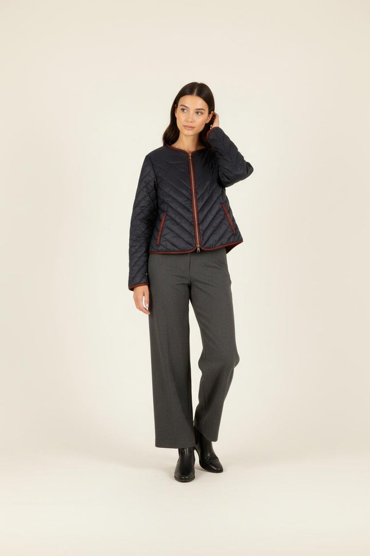 Doudoune Bleu et Bordeaux - Taille XL/42 de la marque IKKS | PARAD26226 - Vendu par Paradigme - Image 1