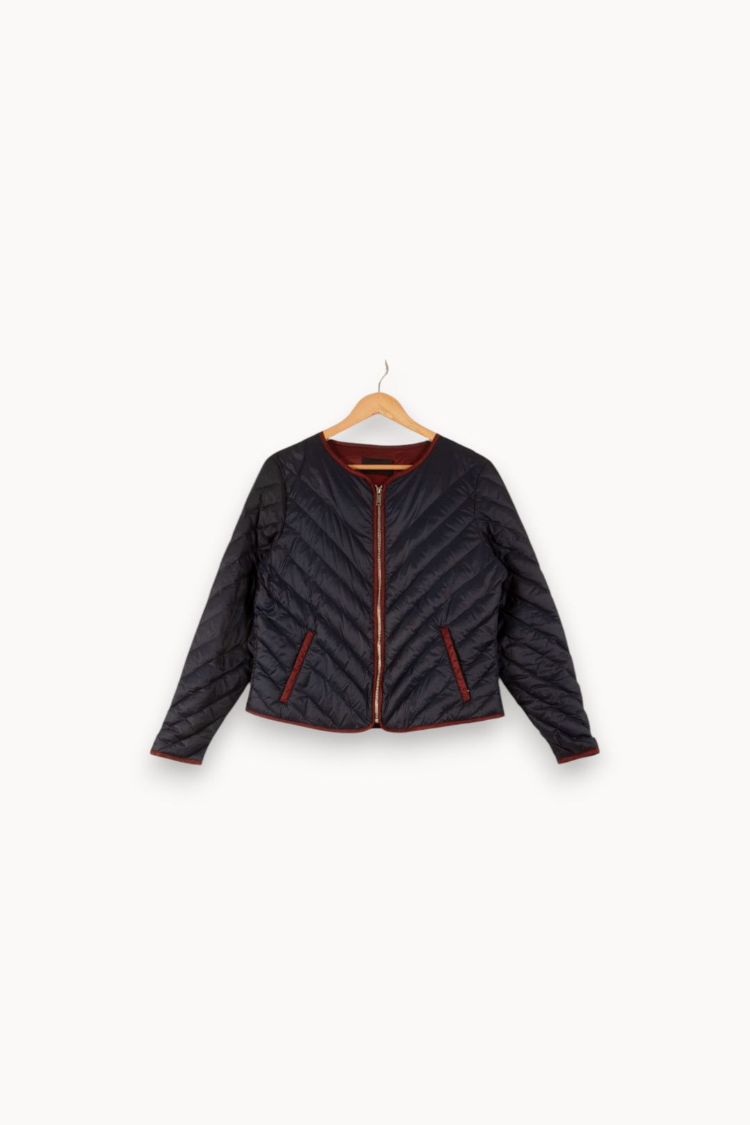 Doudoune Bleu et Bordeaux - Taille XL/42 de la marque IKKS | PARAD26226 - Vendu par Paradigme - Image 2