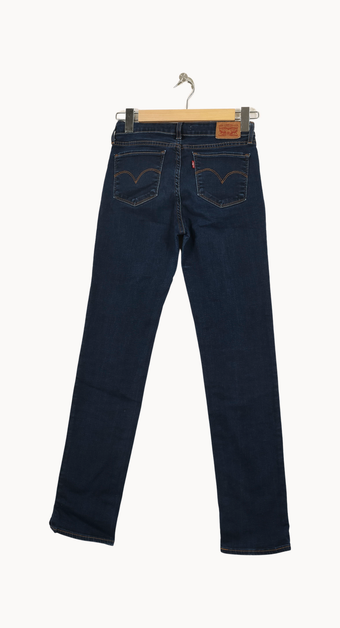 Jean Slim Bleu - Taille M/38 de la marque Levi's | PARAD26239 - Vendu par Paradigme - Image 4