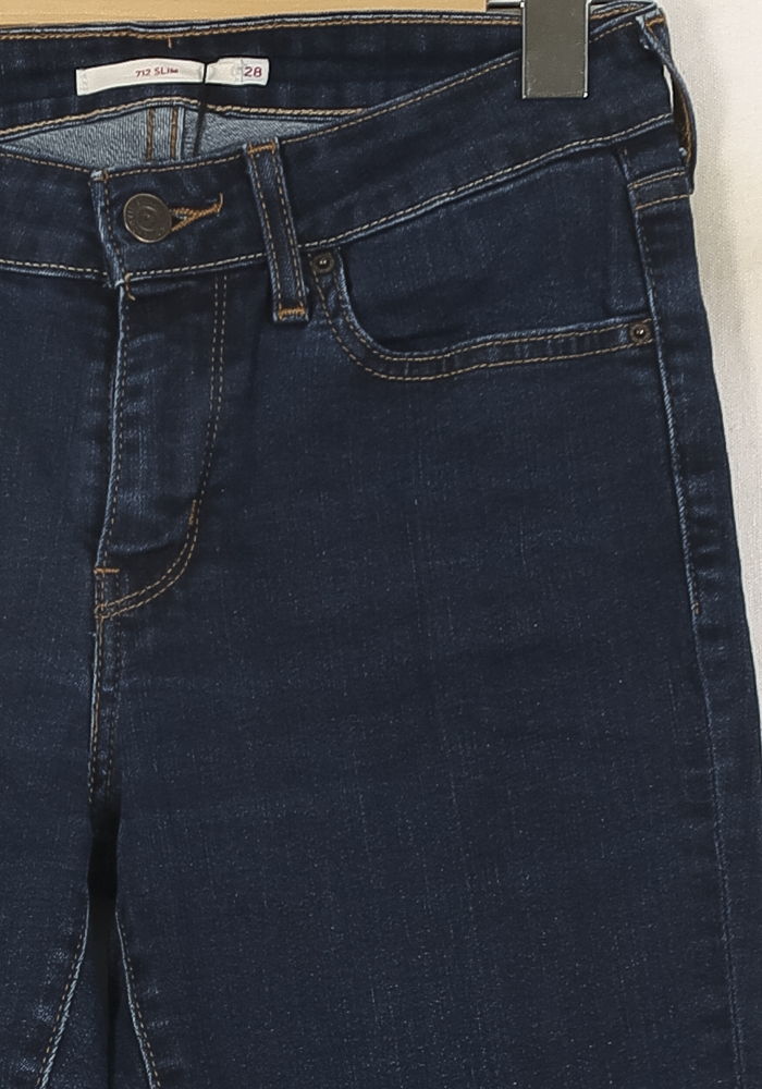 Jean Slim Bleu - Taille M/38 de la marque Levi's | PARAD26239 - Vendu par Paradigme - Image 3