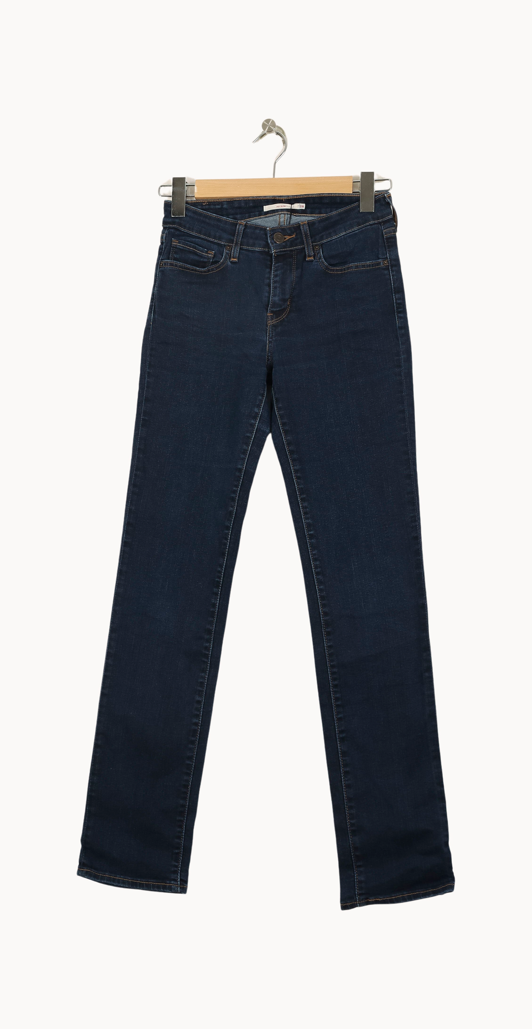 Jean Slim Bleu - Taille M/38 de la marque Levi's | PARAD26239 - Vendu par Paradigme - Image 2