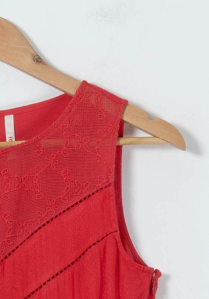 Robe Sans Manches Rose - Taille XS/34 de la marque I.Code | PARAD26243 - Vendu par Paradigme - Image 3