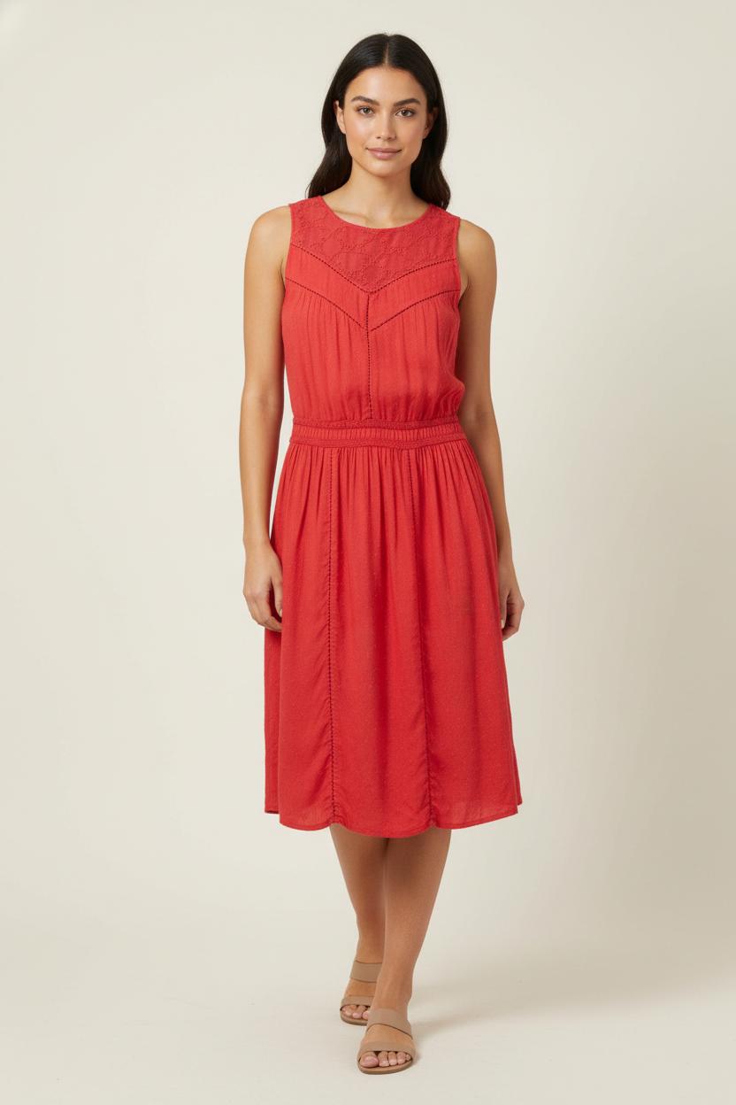 Robe Sans Manches Rose - Taille XS/34 de la marque I.Code | PARAD26243 - Vendu par Paradigme - Image 1