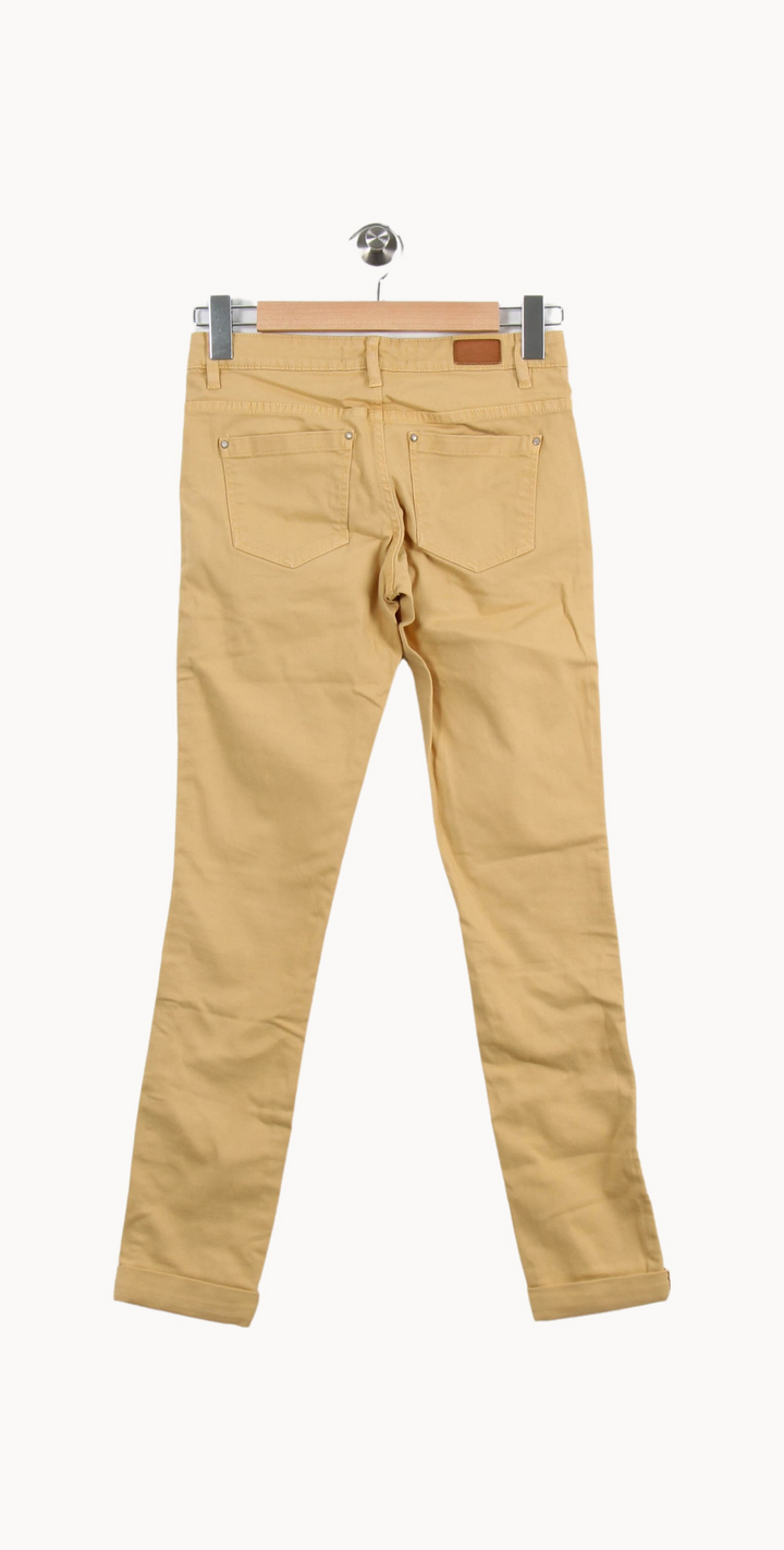Pantalon Jaune - Taille S/36 de la marque IKKS | PARAD26262 - Vendu par Paradigme - Image 4
