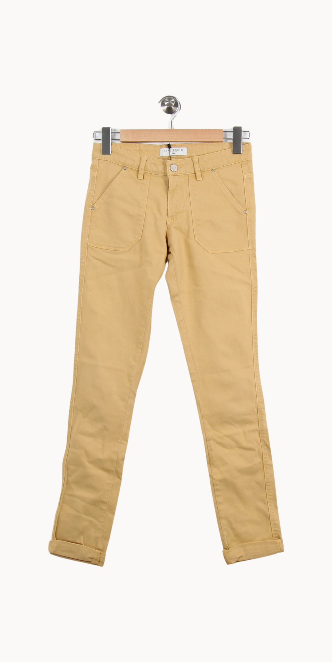 Pantalon Jaune - Taille S/36 de la marque IKKS | PARAD26262 - Vendu par Paradigme - Image 2