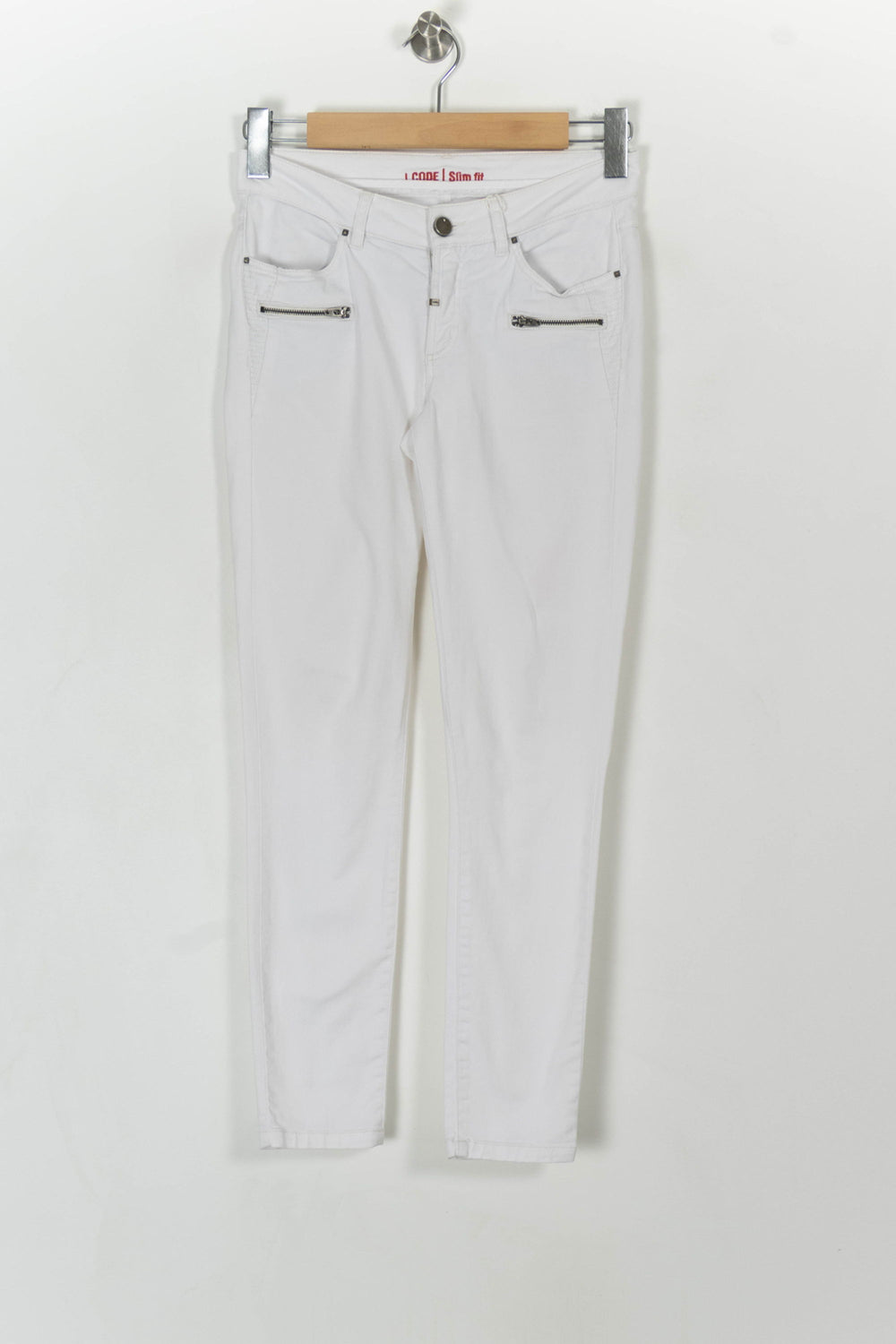 Jean Blanc - Taille XS/34 de la marque I.Code | PARAD26270 - Vendu par Paradigme - Image 2