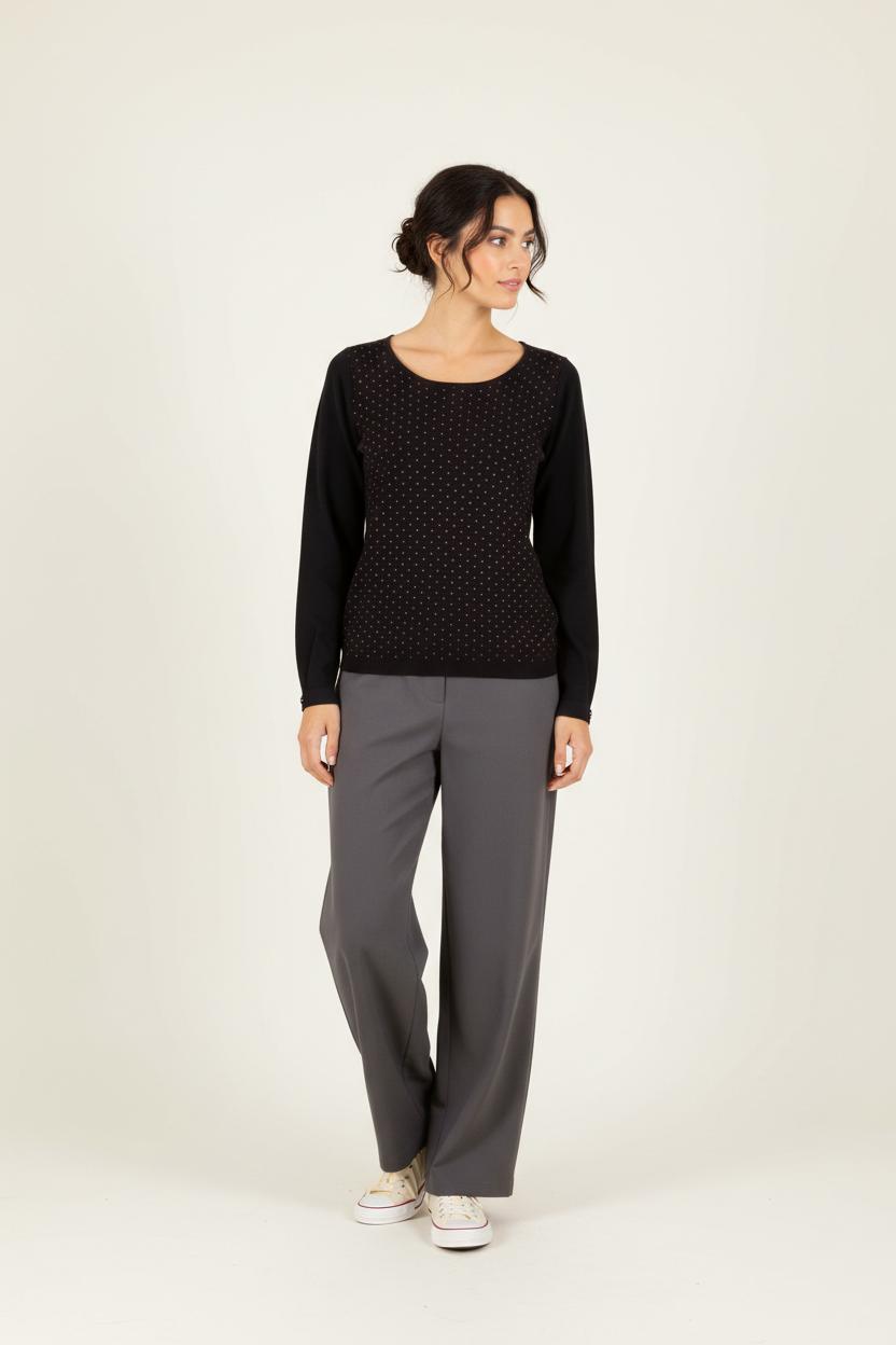 Pull Noir - Taille M/38 de la marque Grace & Mila | PARAD26287 - Vendu par Paradigme - Image 1