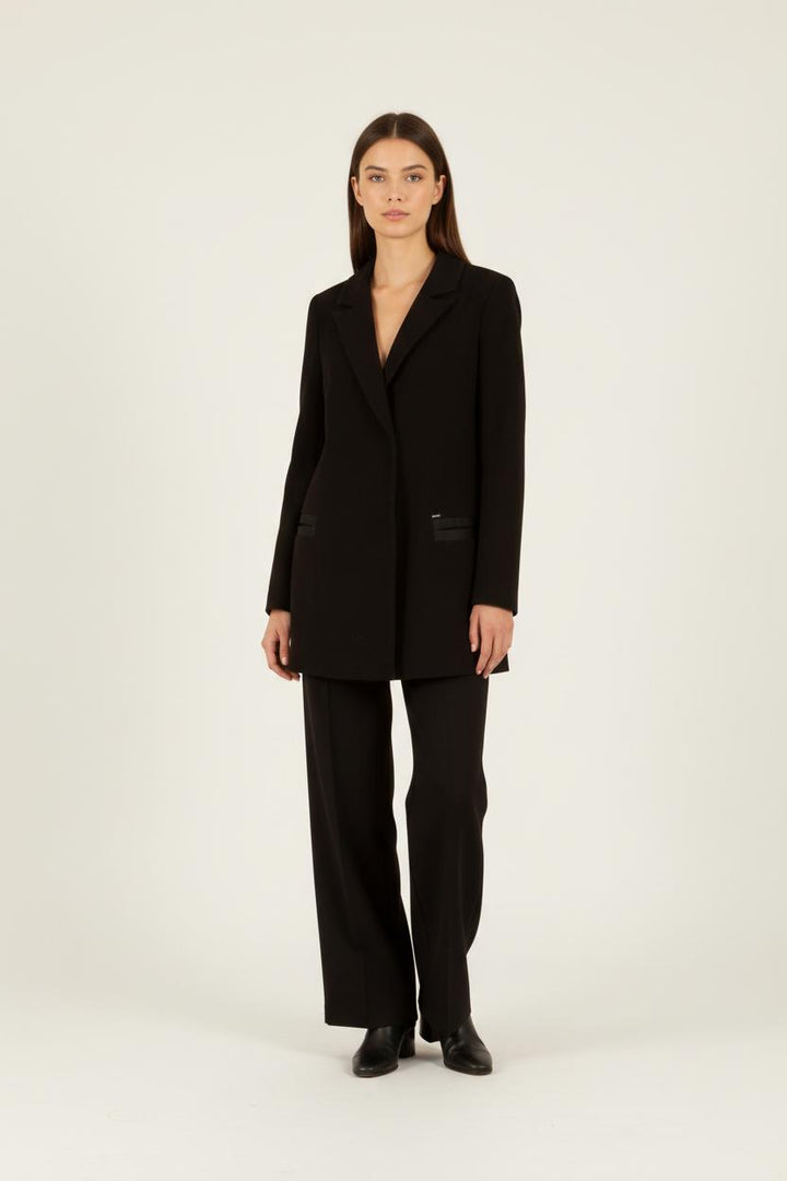 Blazer Noir - Taille L/40 de la marque IKKS | PARAD26291 - Vendu par Paradigme - Image 1