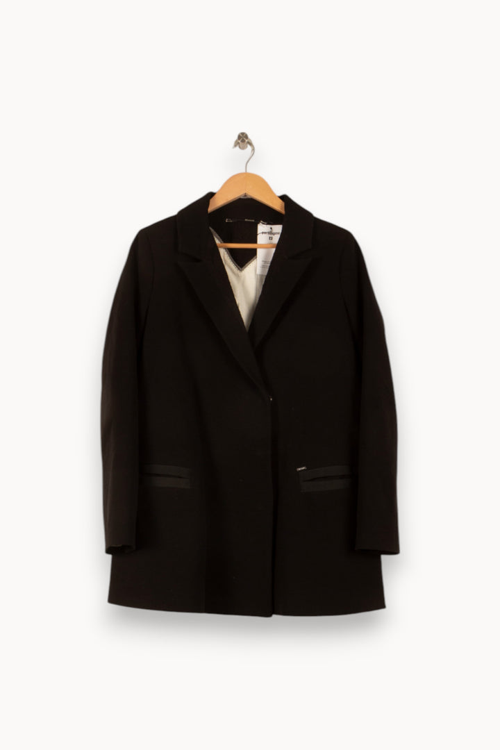 Blazer Noir - Taille L/40 de la marque IKKS | PARAD26291 - Vendu par Paradigme - Image 2