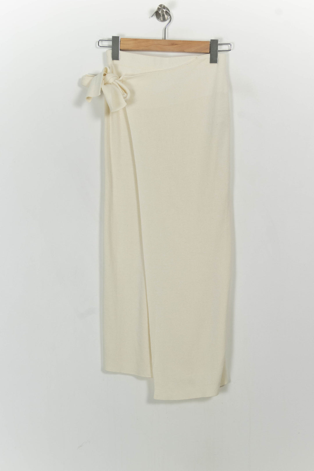 Jupe Portefeuille Longue Blanche - Taille XS/34 de la marque ba&sh | PARAD26300 - Vendu par Paradigme - Image 2