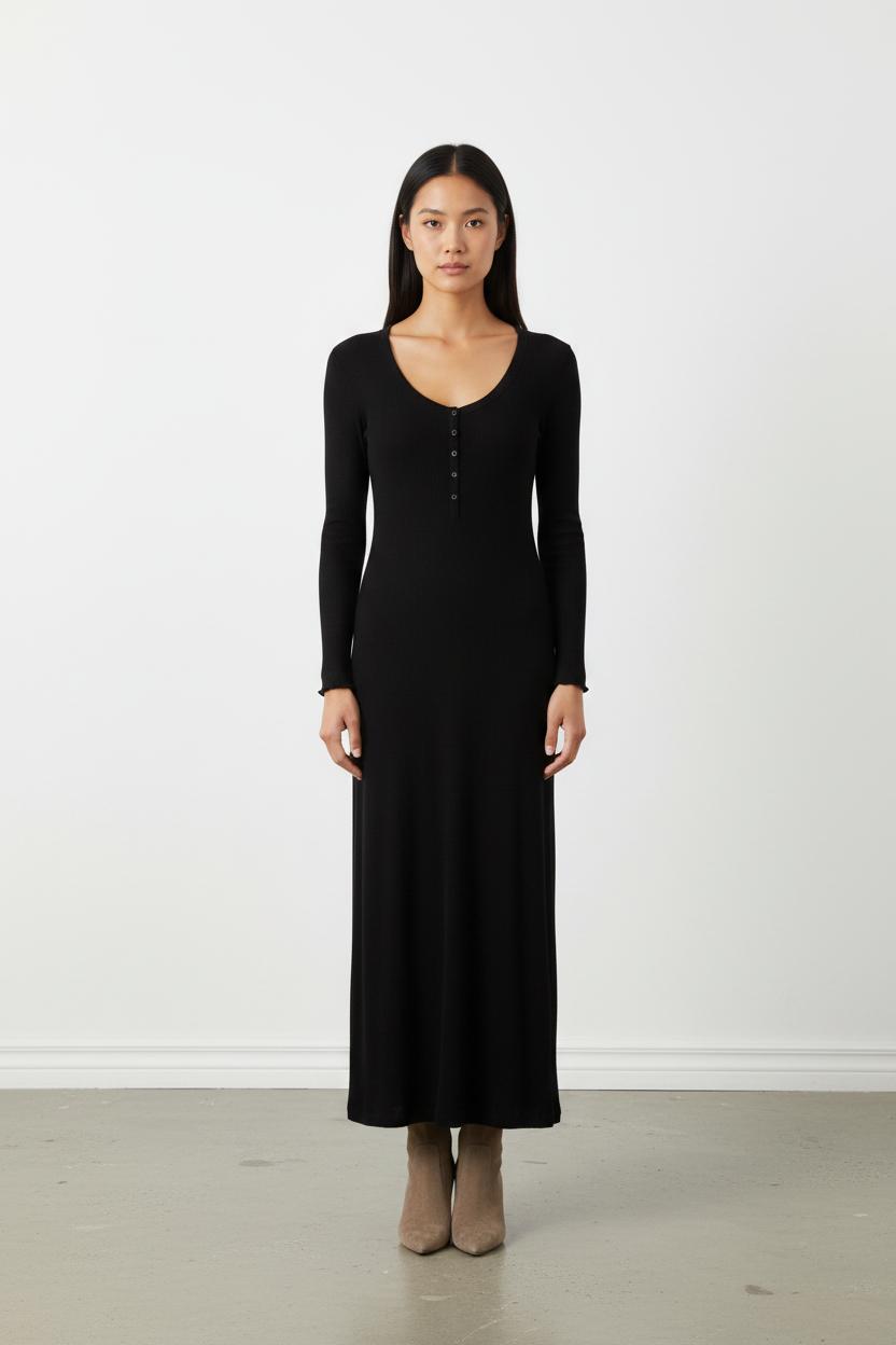Robe longue noire - Taille S/36