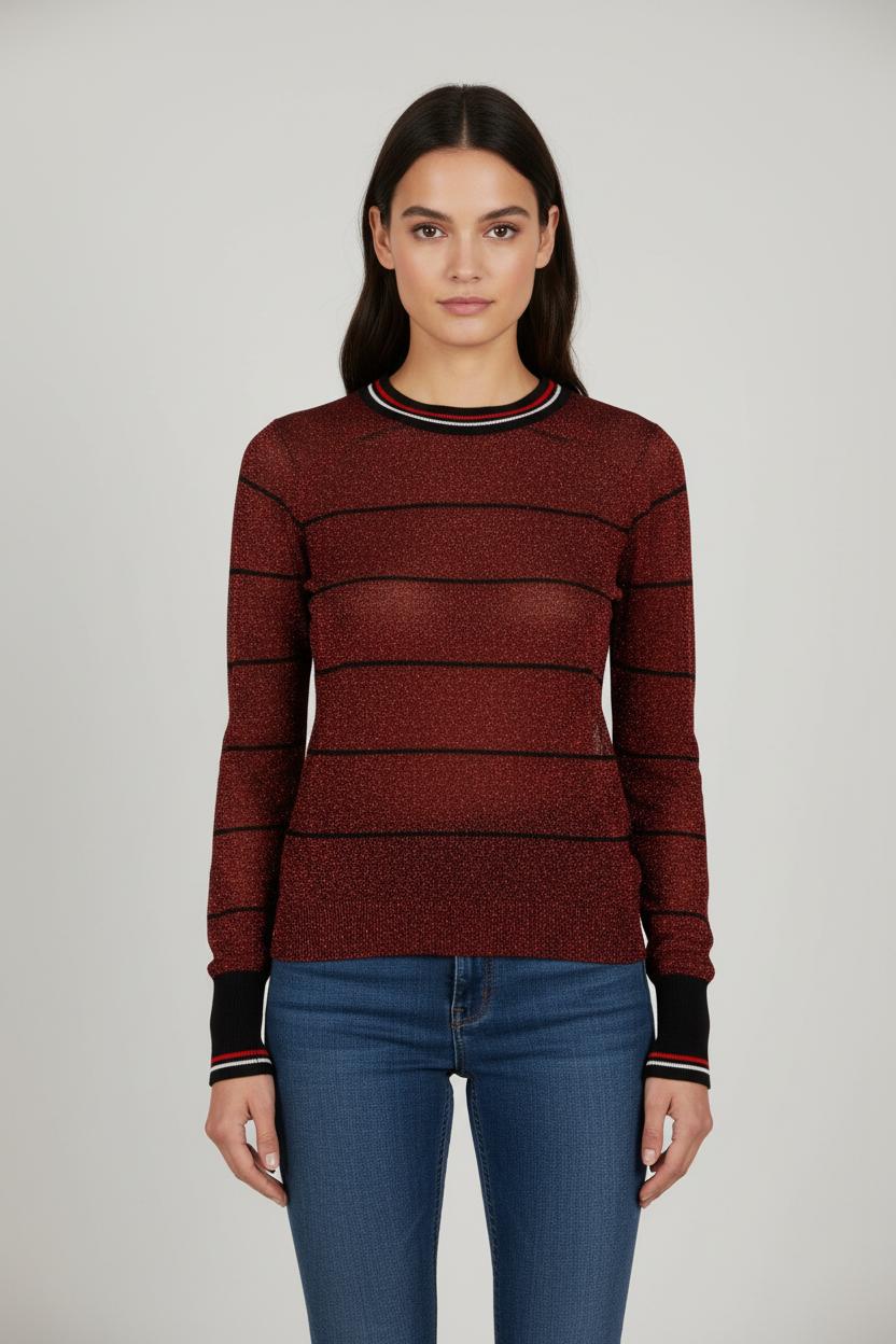 Pull Rouge - Taille S/36