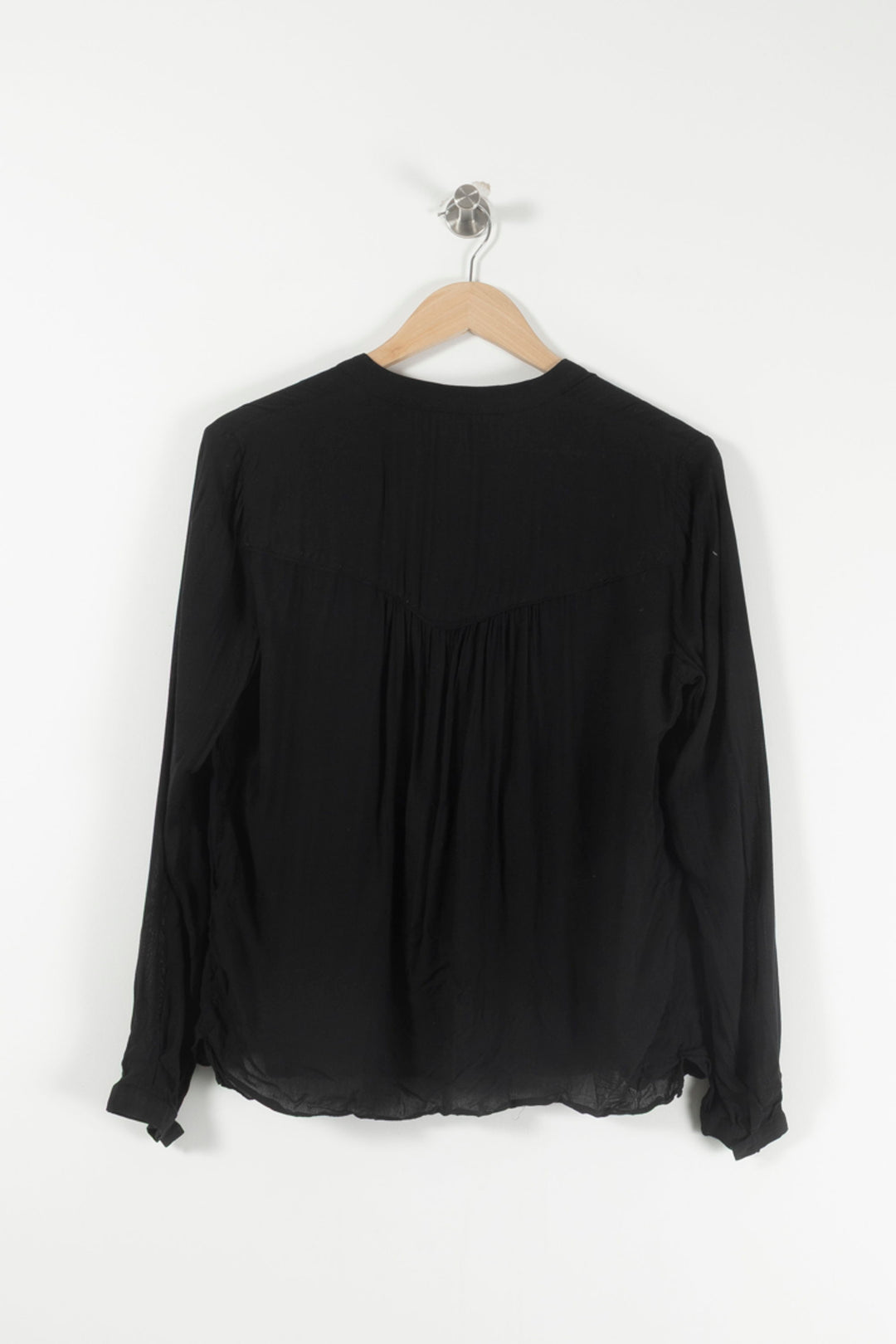 Blouse Noire - Taille XS/34 de la marque ba&sh | PARAD26358 - Vendu par Paradigme - Image 4