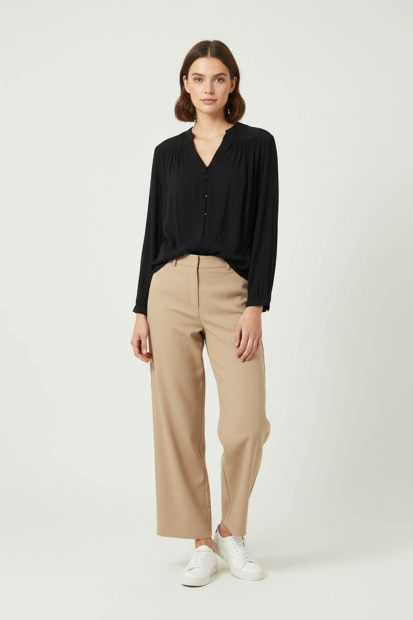 Blouse Noire - Taille XS/34 de la marque ba&sh | PARAD26358 - Vendu par Paradigme - Image 1