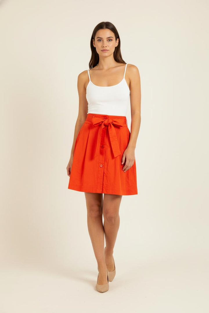 Jupe orange - Taille L/40