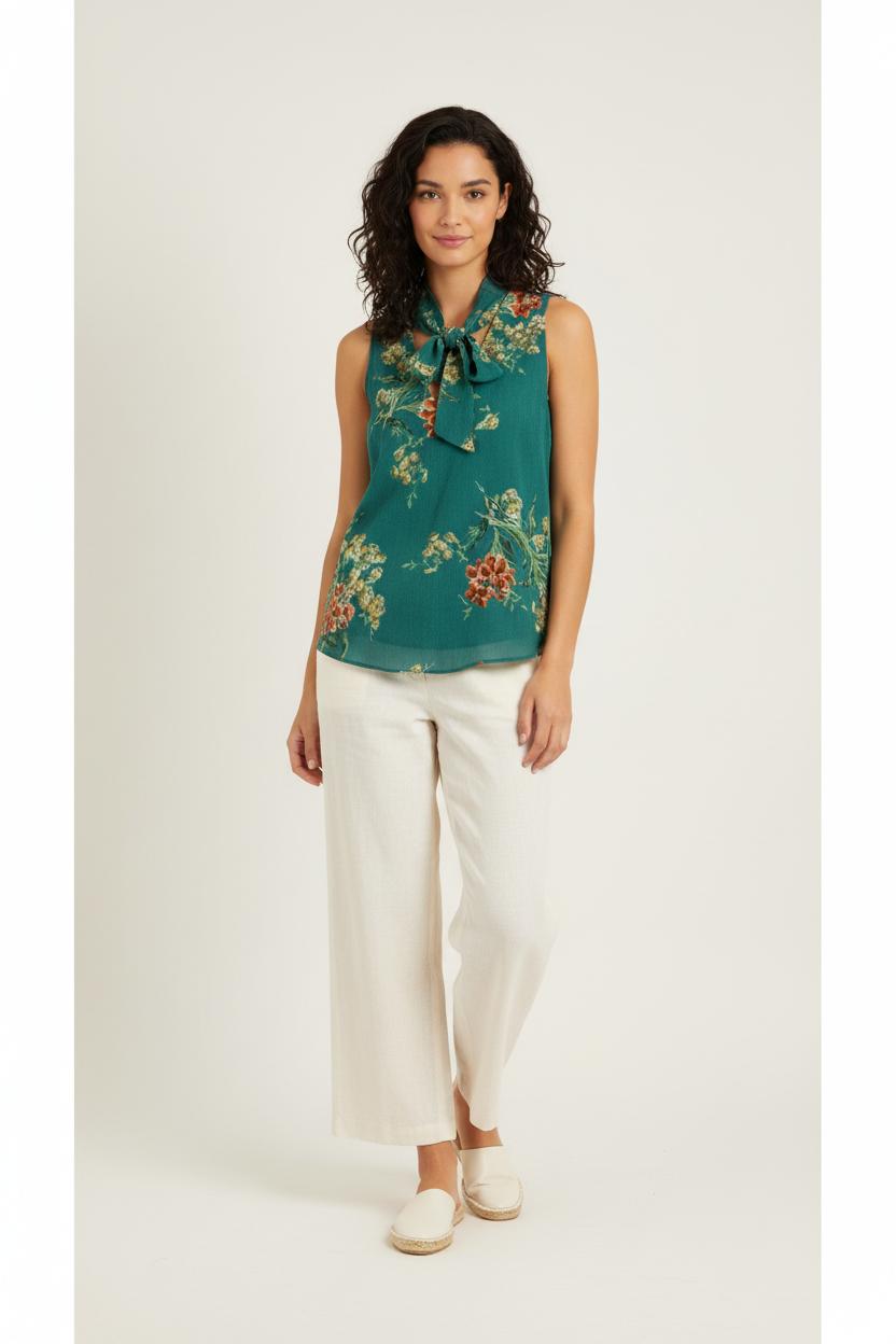 Top bleu - Taille XS/34