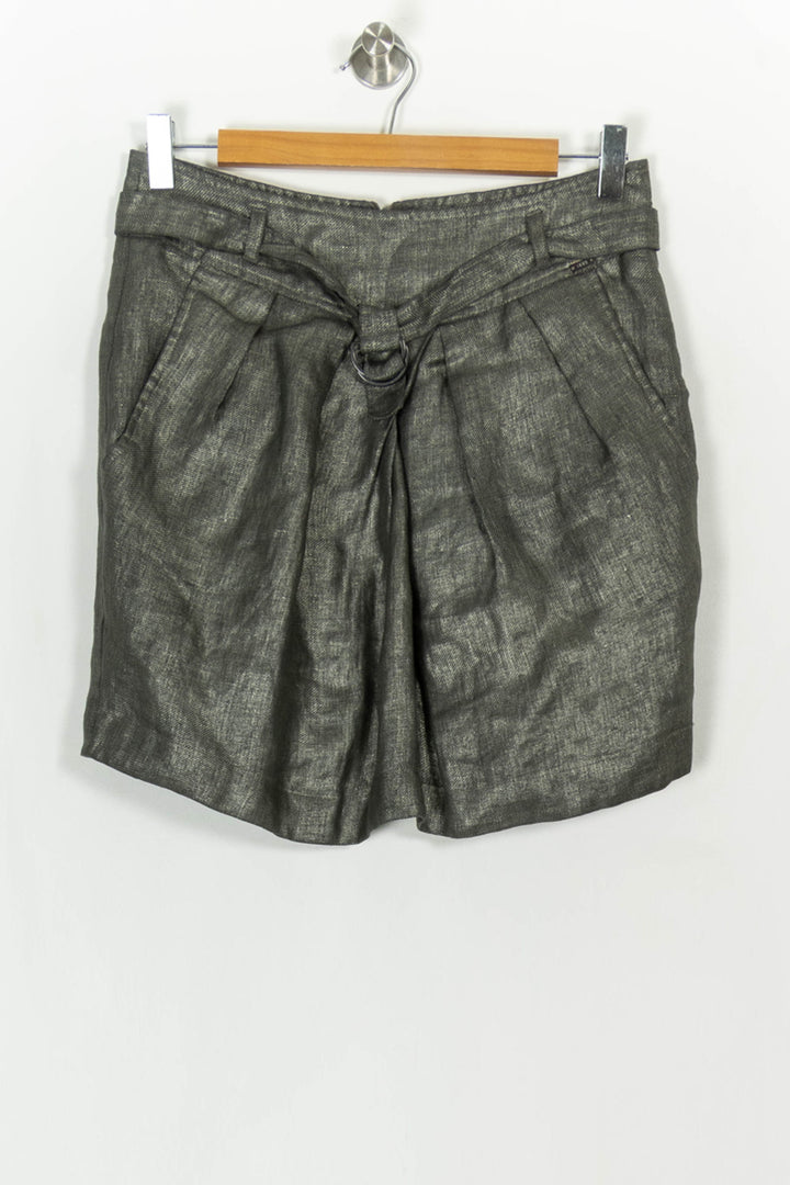 Jupe Courte Grise - Taille S/36 de la marque IKKS | PARAD26385 - Vendu par Paradigme - Image 2