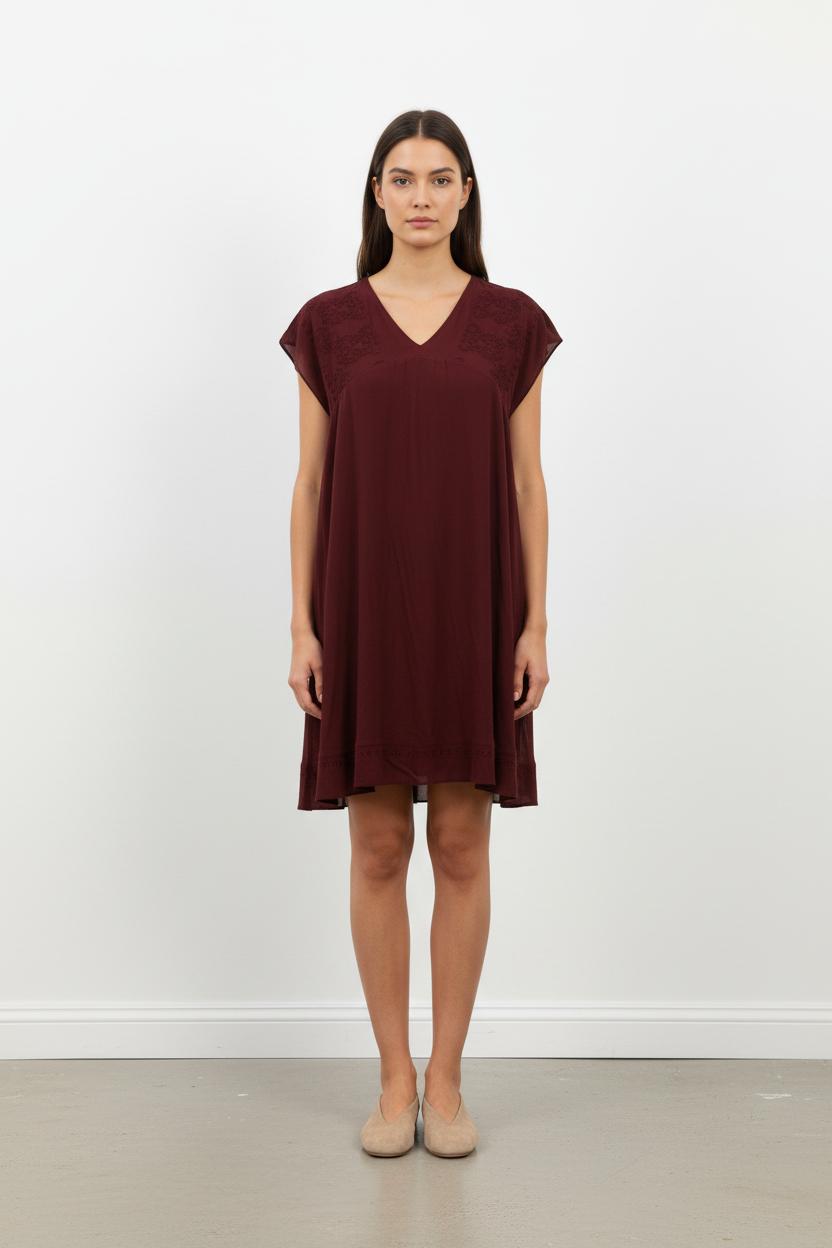 Robe Bordeaux - Taille L/40