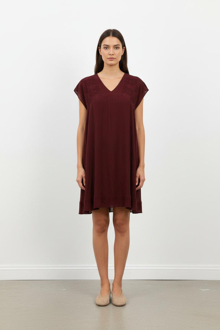 Robe Bordeaux - Taille L/40