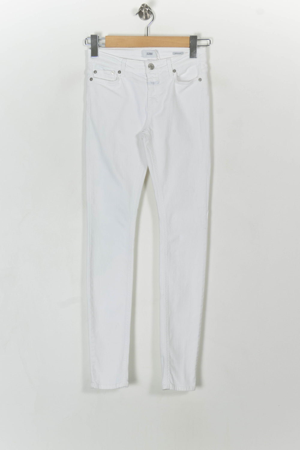 Jean Skinny Blanc - Taille XS/34 de la marque Closed | PARAD26409 - Vendu par Paradigme - Image 2