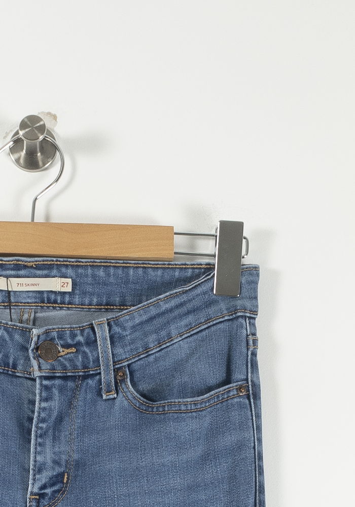 Jean Skinny Bleu - Taille XS/34 de la marque Levi's | PARAD26415 - Vendu par Paradigme - Image 3