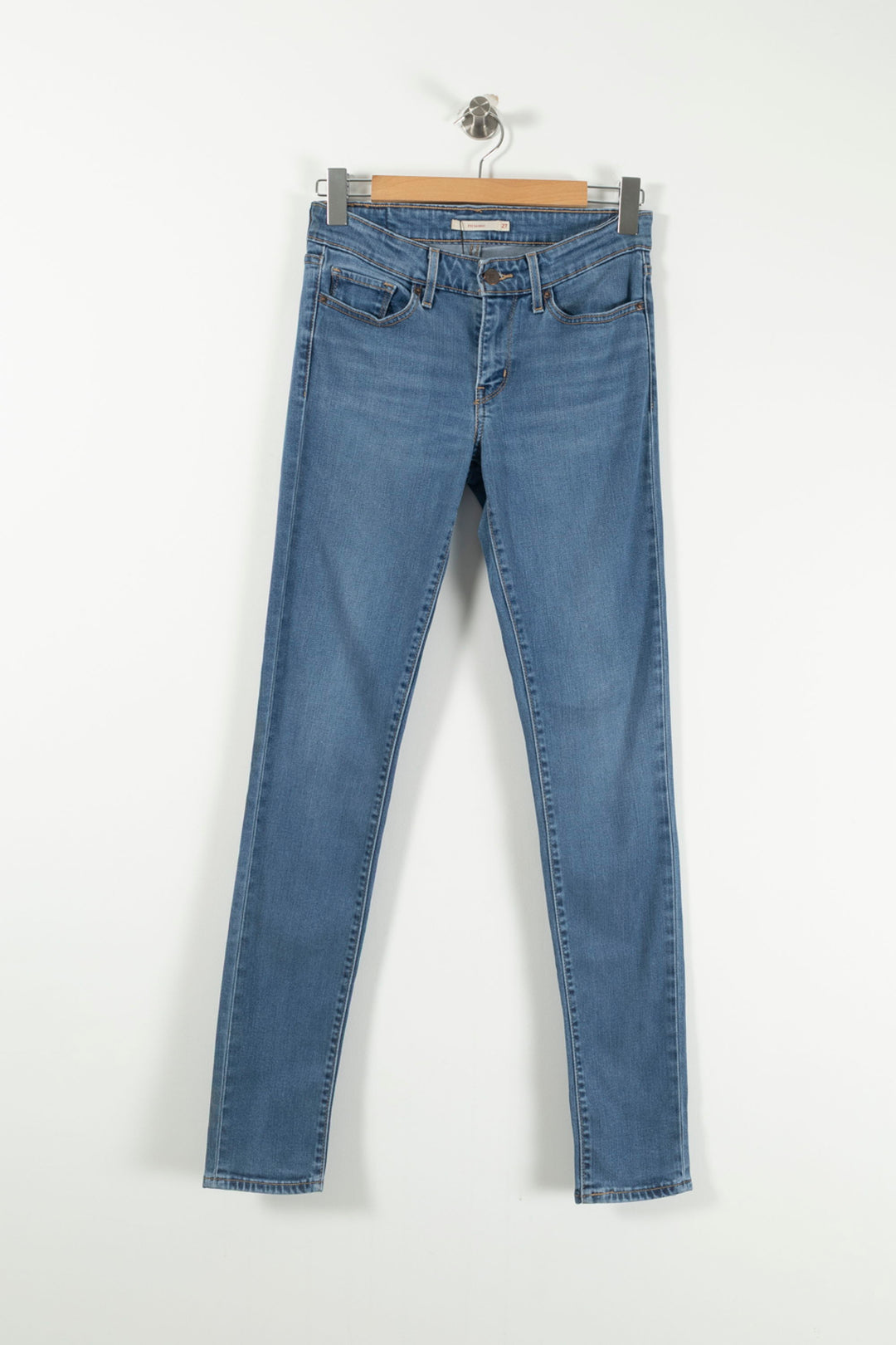 Jean Skinny Bleu - Taille XS/34 de la marque Levi's | PARAD26415 - Vendu par Paradigme - Image 2