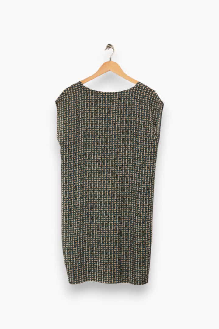 Robe verte à motifs - Taille M/38