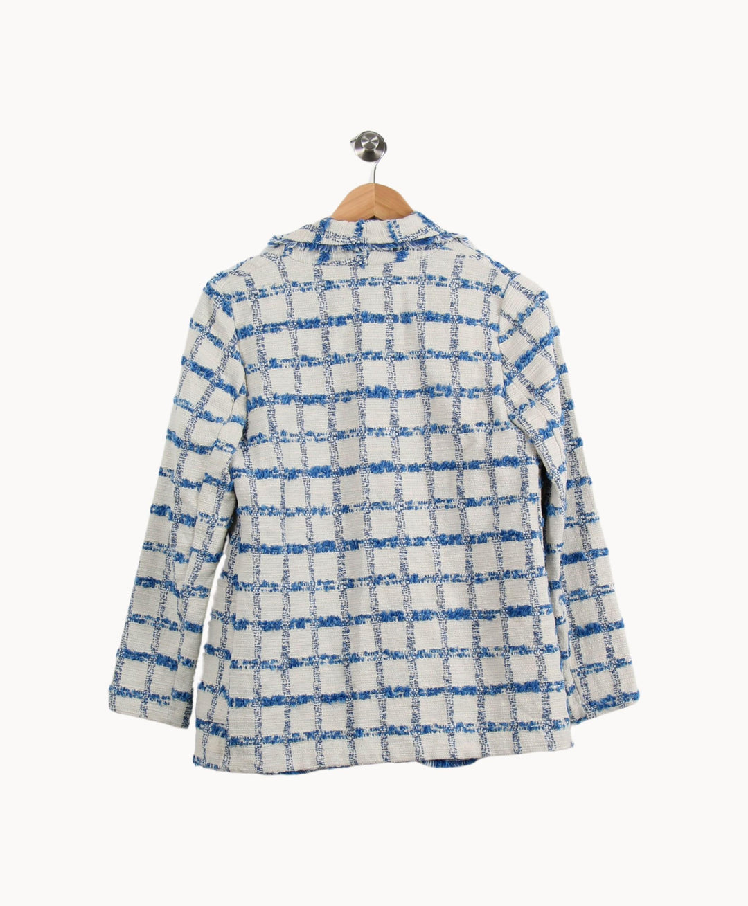 Veste Bleu et Blanc - Taille S/36 de la marque La Fée Maraboutée | PARAD26462 - Vendu par Paradigme - Image 4