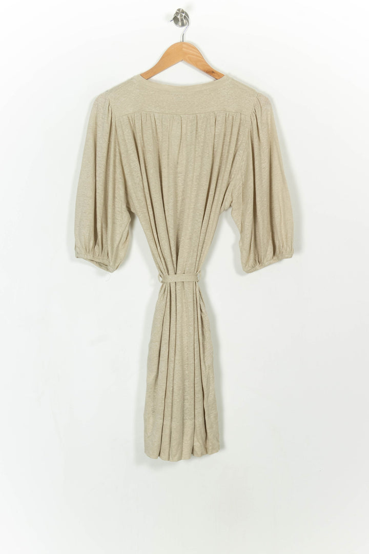 Robe Midi Beige - Taille M/38 de la marque Vanessa Bruno | PARAD26474 - Vendu par Paradigme - Image 4