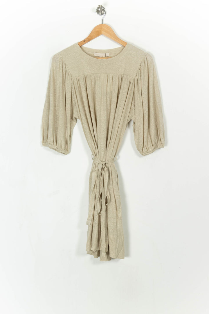 Robe Midi Beige - Taille M/38 de la marque Vanessa Bruno | PARAD26474 - Vendu par Paradigme - Image 2