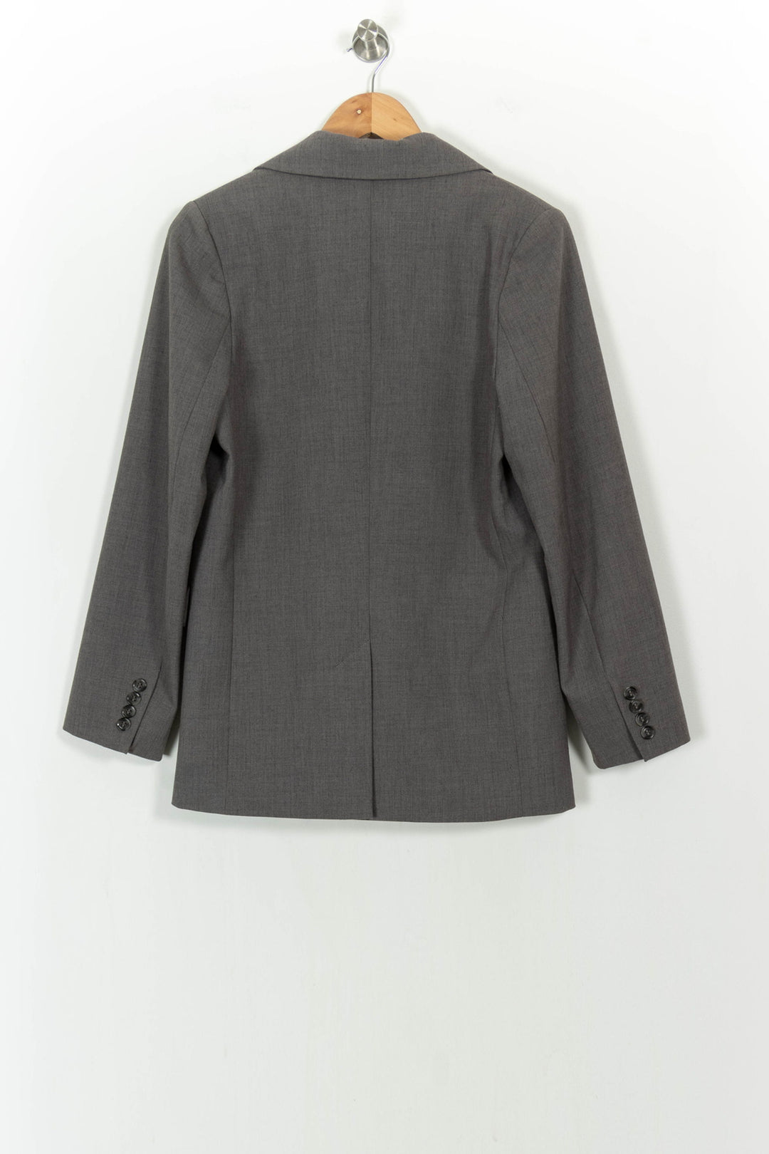 Veste De Tailleur Grise - Taille S/36 de la marque Samsoe Samsoe | PARAD26487 - Vendu par Paradigme - Image 4