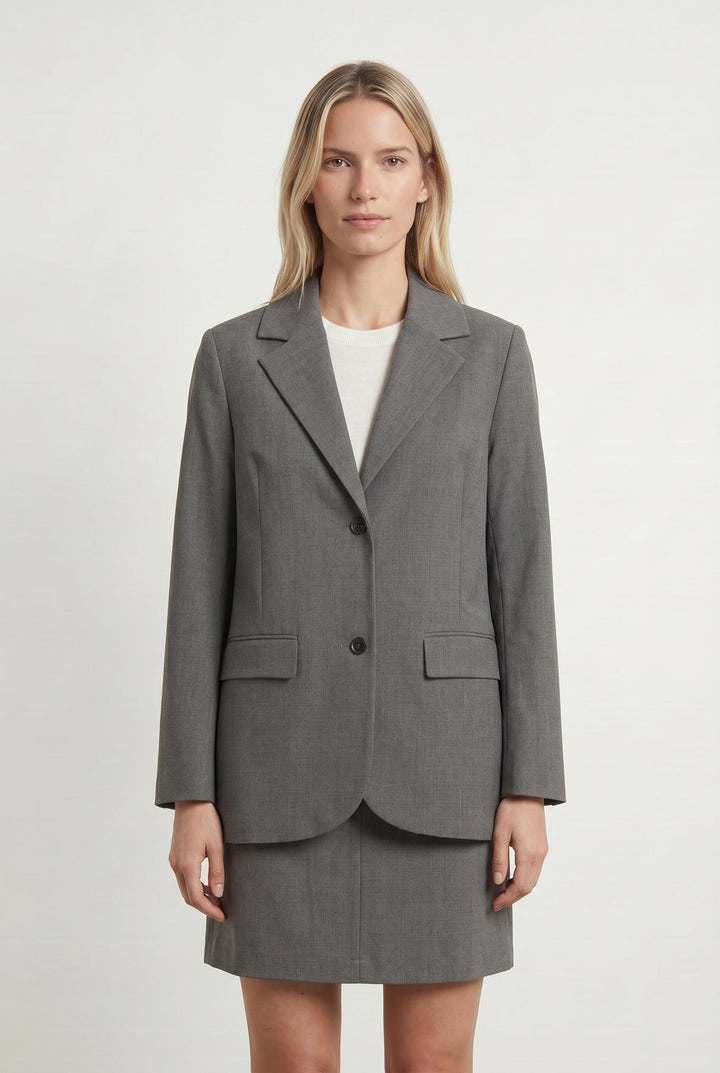Veste De Tailleur Grise - Taille S/36 de la marque Samsoe Samsoe | PARAD26487 - Vendu par Paradigme - Image 1