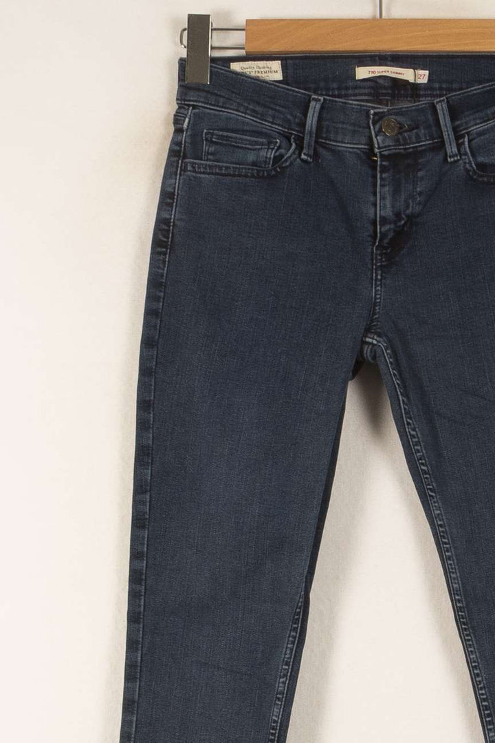 Jean Skinny Bleu - Taille S/36 de la marque Levi's | PARAD26495 - Vendu par Paradigme - Image 3
