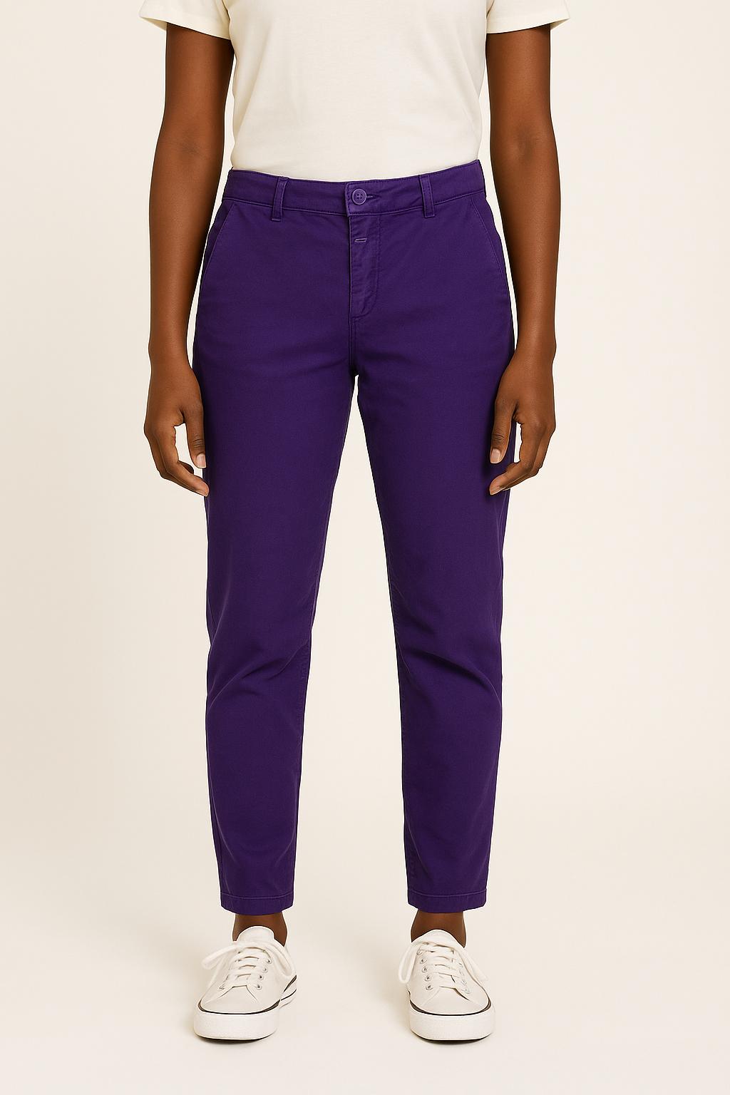 Pantalon Violet - Taille M/38 de la marque Closed | PARAD26512 - Vendu par Paradigme - Image 1