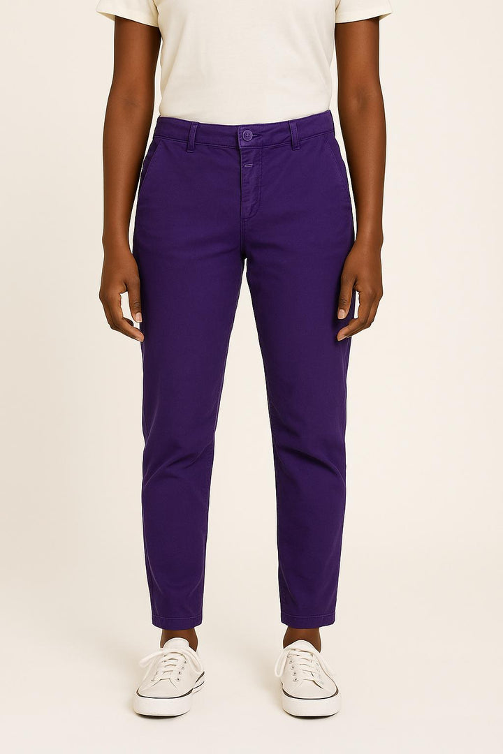 Pantalon Violet - Taille M/38 de la marque Closed | PARAD26512 - Vendu par Paradigme - Image 1