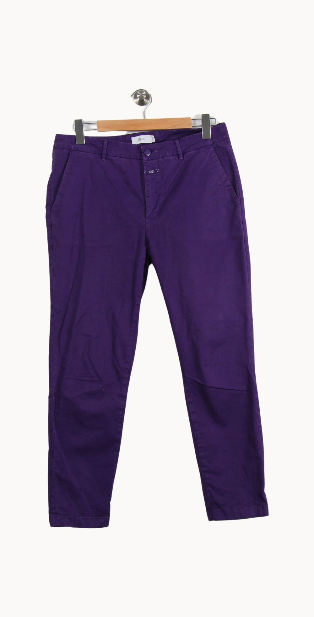 Pantalon Violet - Taille M/38 de la marque Closed | PARAD26512 - Vendu par Paradigme - Image 2