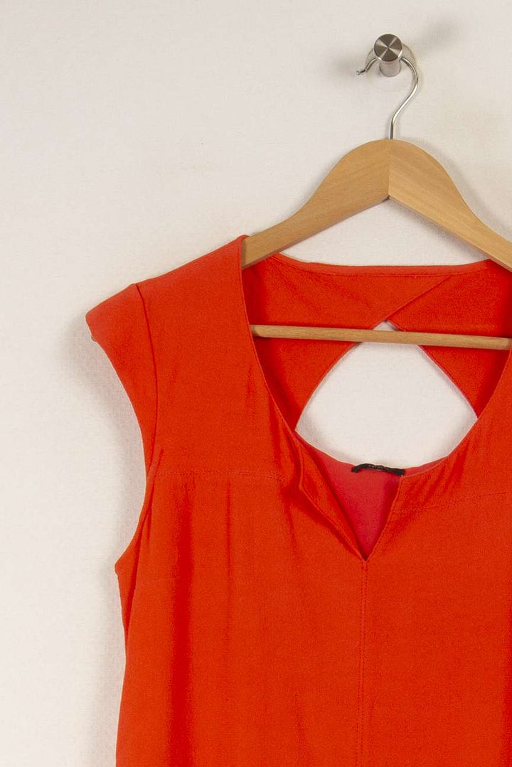Robe orange de la marque IKKS | PARAD26812 - Vendu par Paradigme - Image 1