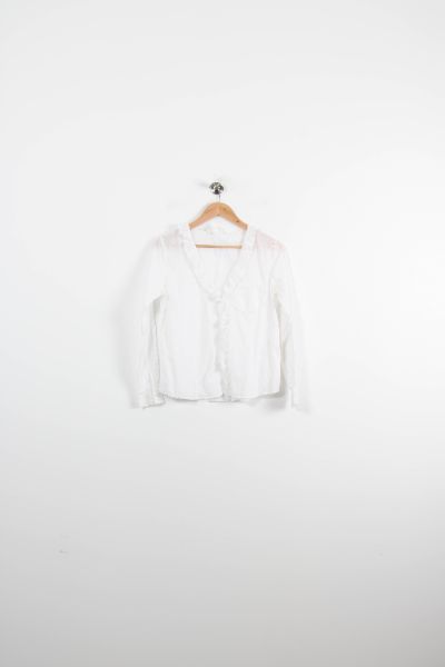 Blouse Blanche - Taille S/36 de la marque Sézane | PARAD26817 - Vendu par Paradigme - Image 2