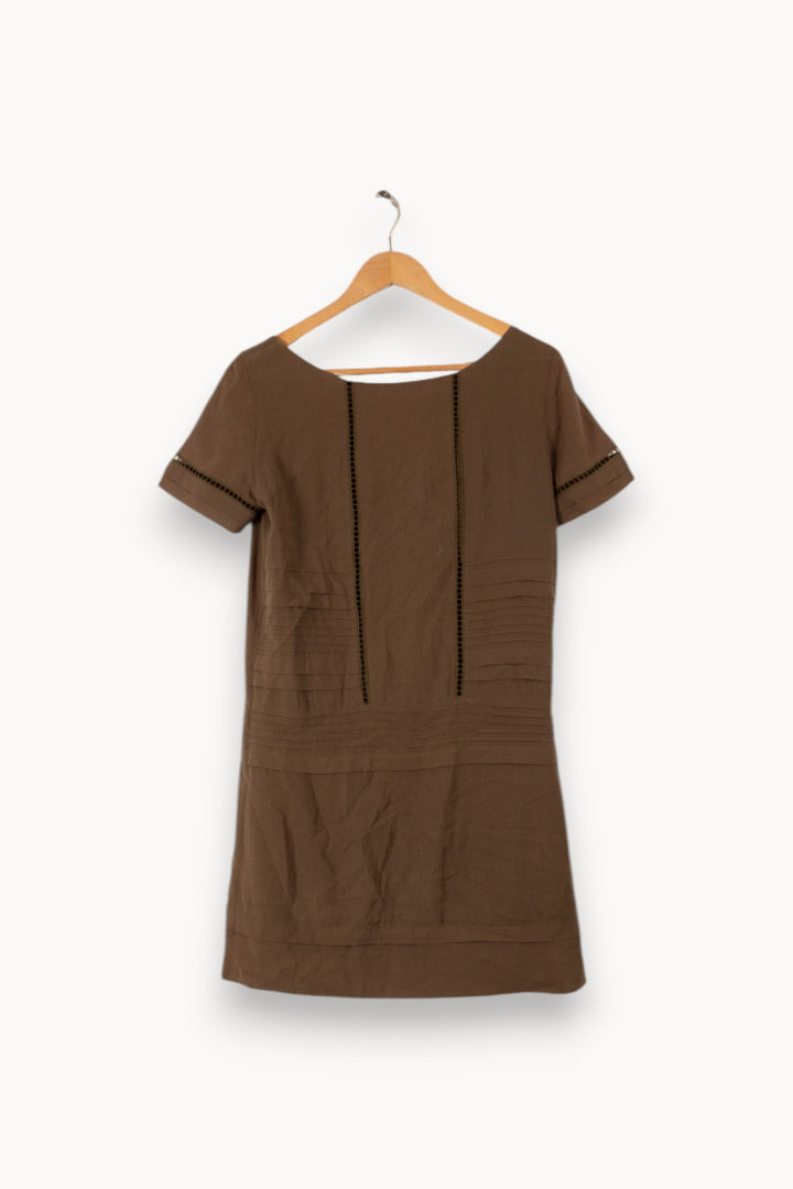 Robe Verte de la marque Comptoir des Cotonniers | PARAD26821 - Vendu par Paradigme - Image 3