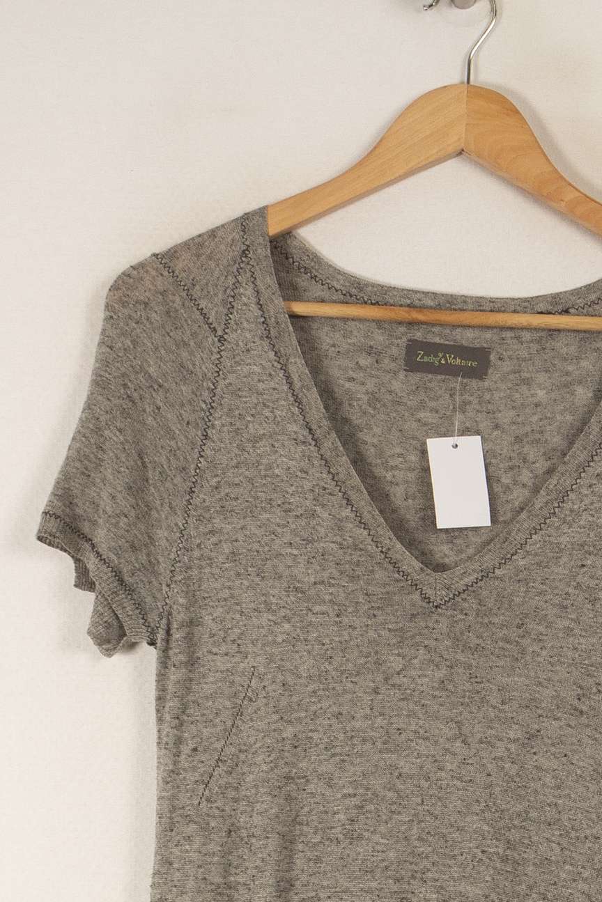 Robe Gris de la marque Zadig&Voltaire | PARAD26822 - Vendu par Paradigme - Image 2