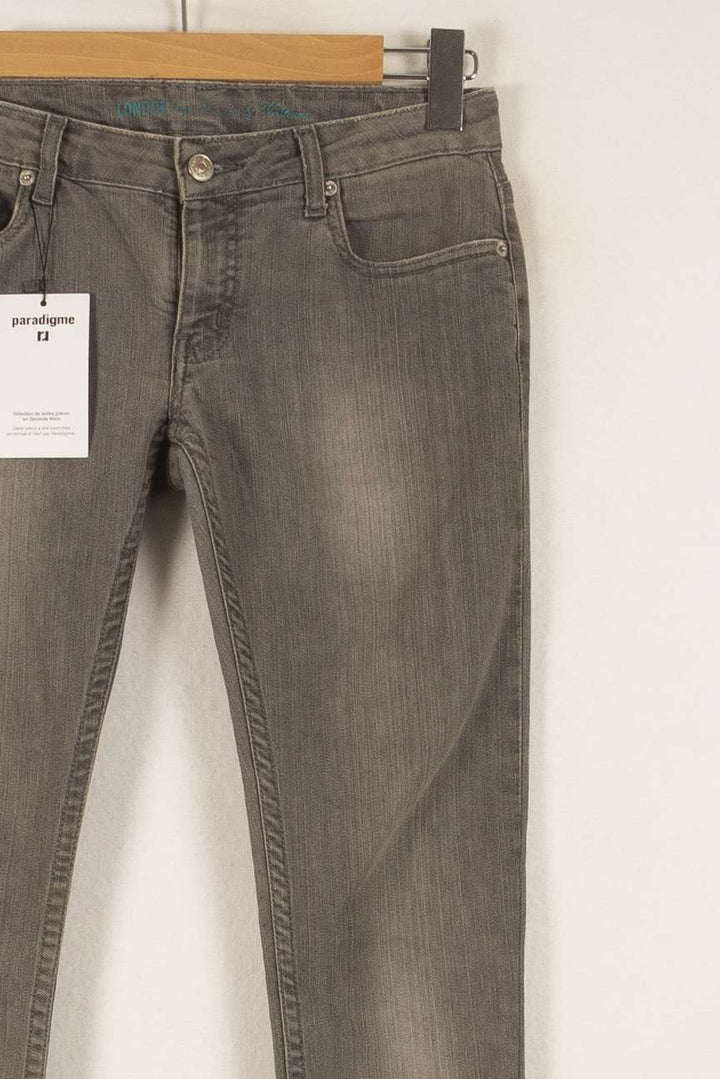 Jean Gris - Taille S/36 de la marque Zadig&Voltaire | PARAD26826 - Vendu par Paradigme - Image 3