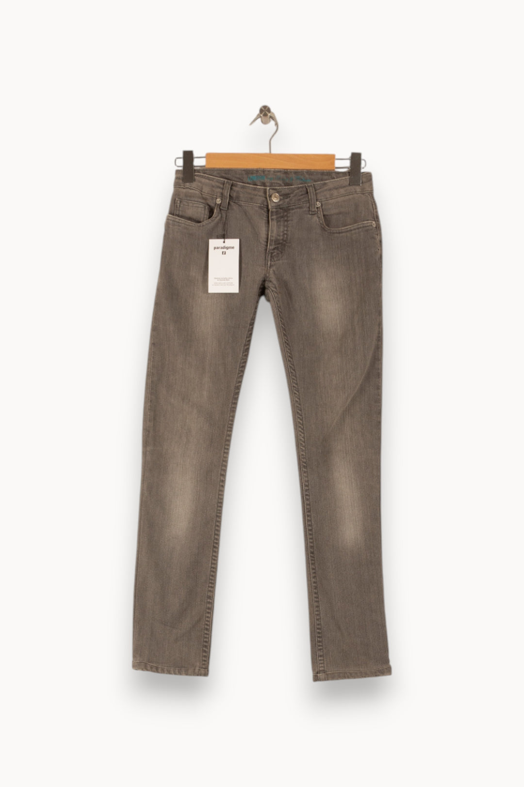 Jean Gris - Taille S/36 de la marque Zadig&Voltaire | PARAD26826 - Vendu par Paradigme - Image 2
